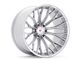 Ferrada Wheels FTR9 Machine Silver 6-Lug Wheel; 20x10; -18mm Offset (04-08 F-150)