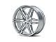 Ferrada Wheels FT4 Machine Silver 6-Lug Wheel; 22x9.5; 20mm Offset (07-13 Sierra 1500)