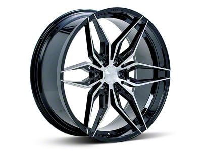 Ferrada Wheels FT5 Machine Black 6-Lug Wheel; 22x9.5; 25mm Offset (07-13 Sierra 1500)