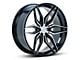 Ferrada Wheels FT5 Machine Black 6-Lug Wheel; 22x9.5; 25mm Offset (07-13 Sierra 1500)