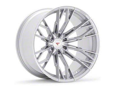 Ferrada Wheels FTR11 Machine Silver 6-Lug Wheel; 20x10; -18mm Offset (07-13 Sierra 1500)