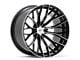 Ferrada Wheels FTR9 Machine Black 6-Lug Wheel; 20x9.5; 15mm Offset (07-13 Sierra 1500)