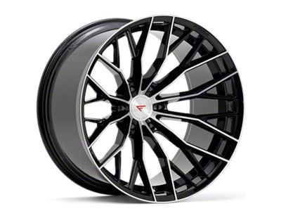 Ferrada Wheels FTR9 Machine Black 6-Lug Wheel; 22x10; -18mm Offset (07-13 Sierra 1500)