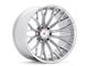 Ferrada Wheels FTR9 Machine Silver 6-Lug Wheel; 22x12; -44mm Offset (07-13 Sierra 1500)