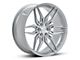 Ferrada Wheels FT5 Machine Silver 6-Lug Wheel; 24x10; 25mm Offset (07-13 Silverado 1500)