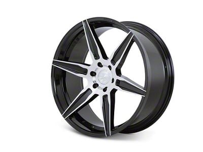 Ferrada Wheels FT2 Machine Black 6-Lug Wheel; 22x9.5; 30mm Offset (07-14 Tahoe)