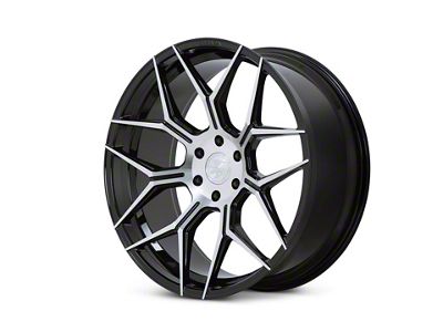 Ferrada Wheels FT3 Machine Black 6-Lug Wheel; 22x9.5; 20mm Offset (07-14 Tahoe)