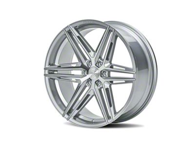 Ferrada Wheels FT4 Machine Silver 6-Lug Wheel; 22x9.5; 20mm Offset (07-14 Tahoe)