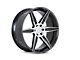 Ferrada Wheels FT2 Machine Silver 6-Lug Wheel; 22x9.5; 30mm Offset (07-14 Yukon)