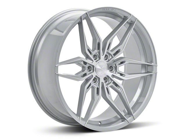 Ferrada Wheels FT5 Machine Silver 6-Lug Wheel; 22x9.5; 25mm Offset (09-14 F-150)