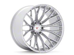 Ferrada Wheels FTR9 Machine Silver 6-Lug Wheel; 22x10; -18mm Offset (14-18 Sierra 1500)