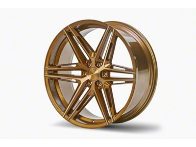 Ferrada Wheels FT4 Brushed Cobre 6-Lug Wheel; 22x9.5; 20mm Offset (14-18 Silverado 1500)