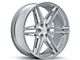 Ferrada Wheels FT4 Machine Silver 6-Lug Wheel; 24x10; 25mm Offset (15-20 F-150)