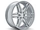 Ferrada Wheels FT4 Machine Silver 6-Lug Wheel; 24x10; 25mm Offset (21-24 F-150)