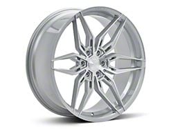 Ferrada Wheels FT5 Machine Silver 6-Lug Wheel; 22x9.5; 25mm Offset (21-25 F-150)