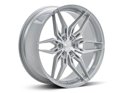Ferrada Wheels FT5 Machine Silver 6-Lug Wheel; 22x9.5; 25mm Offset (19-24 Silverado 1500)