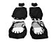 Fia Custom Fit Leatherlite Front Seat Covers; Black (14-18 Sierra 1500 w/ Bucket Seats)