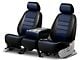 Fia Custom Fit Leatherlite Front Seat Covers; Blue (14-18 Silverado 1500 w/ Bucket Seats)