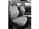 Fia Custom Fit Poly-Cotton Front Seat Covers; Gray (03-06 Silverado 1500 w/ Bucket Seats)