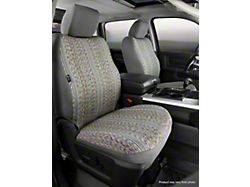 Fia Custom Fit Saddle Blanket Front Seat Covers; Gray (03-06 Silverado 1500 w/ Bucket Seats)