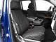 Fia Custom Fit Poly-Cotton Front Seat Covers; Black (14-18 Silverado 1500 w/ Bucket Seats)