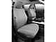 Fia Custom Fit Poly-Cotton Front Seat Covers; Gray (14-18 Sierra 1500 w/ Bucket Seats)