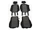 Fia Custom Fit Tweed Front Seat Covers; Charcoal (14-18 Silverado 1500 w/ Bucket Seats)