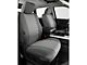 Fia Custom Fit Tweed Front Seat Covers; Gray (14-18 Sierra 1500 w/ Bucket Seats)