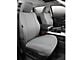 Fia Custom Fit Poly-Cotton Front Seat Covers; Gray (09-14 F-150 w/ Bucket Seats)