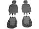 Fia Custom Fit Poly-Cotton Front Seat Covers; Gray (09-14 F-150 w/ Bucket Seats)