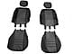 Fia Custom Fit LeatherLite Front Seat Covers; Gray (09-14 F-150 w/ Bucket Seats)