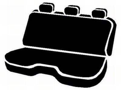 Fia LeatherLite Series Rear Seat Cover; Black (09-18 RAM 1500 Quad Cab, Crew Cab)