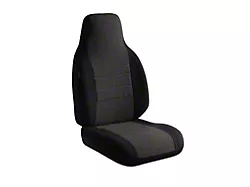 Fia OE Series Front Seat Covers; Charcoal (06-09 RAM 2500 Mega Cab w/ Bucket Seats)