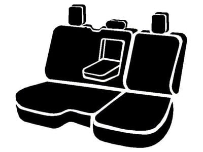 Fia OE Series Rear Seat Cover; Charcoal (19-24 RAM 2500 Crew Cab)