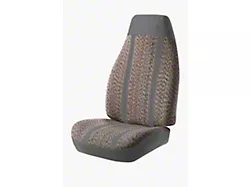 Fia Wrangler Series Front Seat Covers; Gray (13-18 RAM 2500 w/ Bucket Seats, Excluding Laramie & Limited)