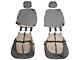 Fia Custom Fit Saddle Blanket Front Seat Covers; Gray (09-14 F-150 w/ Bucket Seats)