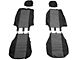 Fia Custom Fit Tweed Front Seat Covers; Charcoal (09-14 F-150 w/ Bucket Seats)