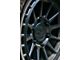 Fifteen52 Range HD Asphalt Black 6-Lug Wheel; 17x8.5; 0mm Offset (14-18 Silverado 1500)