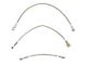 Fine Lines Braided Stainless Complete Brake Hose Kit; Front and Rear (97-03 4WD F-150 w/ 4-Wheel Disc Brakes)