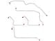 Fine Lines Front Brake Line Kit; Steel (05-08 F-150 w/o Traction Control)