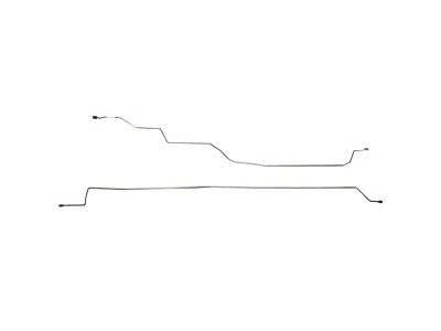 Fine Lines Intermediate Brake Line Kit; Steel (01-03 F-150 Lightning)