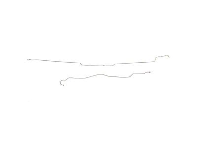 Fine Lines Intermediate Brake Line Kit; Stainless (02-04 F-250 Super Duty SuperCab w/ 6-3/4-Foot Bed)