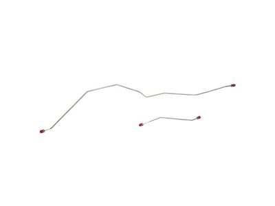 Fine Lines Rear Brake Line Kit; Steel (05-07 F-250 Super Duty)