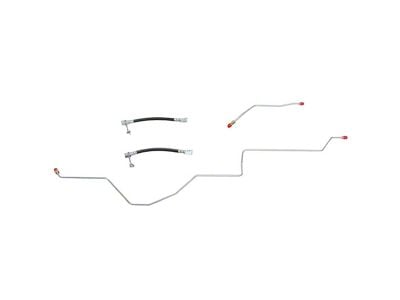 Fine Lines Rear Axle Brake Lines; Stainless (02-08 RAM 1500 w/ Rear Disc Brakes, Excluding Mega Cab)