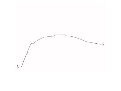 Fine Lines Main Fuel Line; Steel (10-13 5.7L RAM 2500 Crew Cab w/ 6.4-Foot Box)