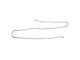 Fine Lines Intermediate Brake Line Kit; Stainless (03-05 RAM 3500 Regular Cab w/ 8-Foot Box)