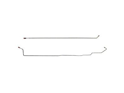 Fine Lines Intermediate Brake Line Kit; Stainless (06-09 RAM 3500 Quad Cab w/ 6.4-Foot Box)