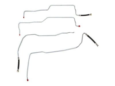 Fine Lines Fuel Lines; 3/8-Inch; Stainless (04-06 V8 Sierra 1500 Regular Cab w/o Flex-Fuel)