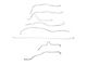 Fine Lines Complete Brake Line Kit; Steel (01-06 6.0L Sierra 2500 HD Regular Cab w/ 8-Foot Long Box)