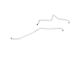 Fine Lines Rear Brake Line Kit; Stainless (07-08 6.0L Sierra 2500 HD)